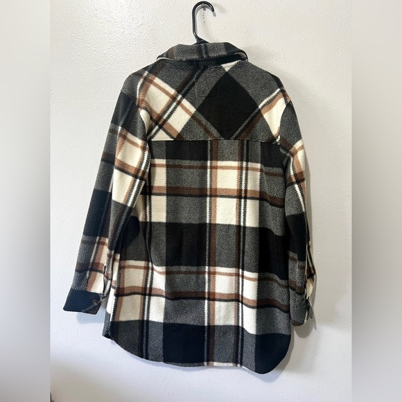 Thread & Supply Autumn Plaid Flannel Shaket - Medium - Picture 7 of 10